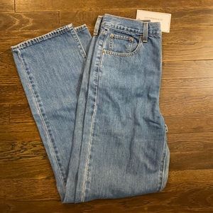 High waisted Levi’s jeans